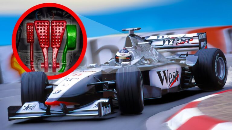 F1 Car pedals